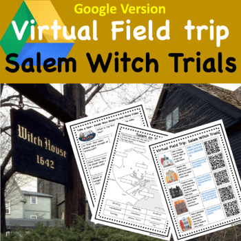 Preview of Salem Witch Trials Google Virtual Field Trip Webquest for Middle and High School