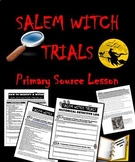 Salem Witch Trials:  Primary Source Activity