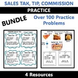 Sales Tax, Tip, and Commission Bundle 2