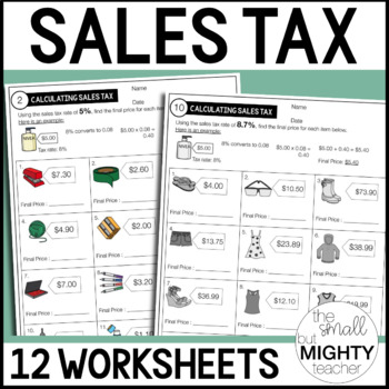 7 25 Sales Tax Chart Printable