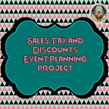 Preview of Sales Tax and Discount Event Planning Project