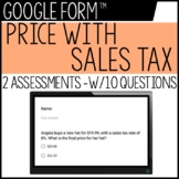 Sales Tax - google form™ assessment