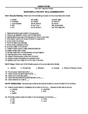 Salinger's Catcher in the Rye--Final TEST and Bonus Review Sheet