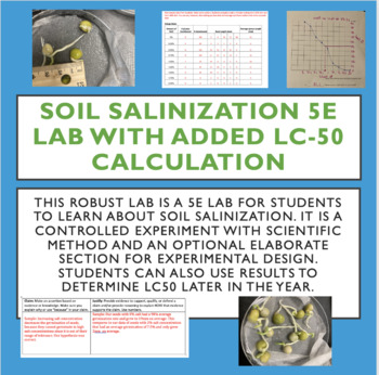 Preview of Salinization Lab 5E in-class experiment with added LC50