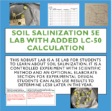 Salinization Lab 5E in-class experiment with added LC50