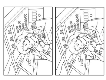 sally ride coloring page