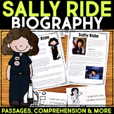 Sally Ride Biography Research, Reading Passage, Templates-