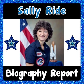 Preview of Sally Ride - First American Woman Astronaut in Space - Biography Report