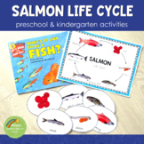 Salmon Life Cycle Activity Set -Preschool & Kindergarten S