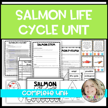 Preview of Salmon Life Cycle Unit
