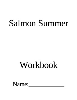 Preview of Salmon Summer ~ Language Arts Workbook ~ 4th Grade