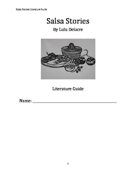 Preview of Salsa Stories Literature Guide 