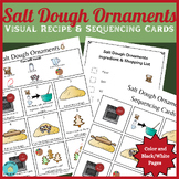 Salt Dough Christmas Ornaments Visual Recipe & Sequencing 