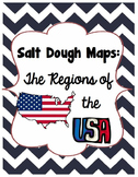 Salt Dough Maps of the US