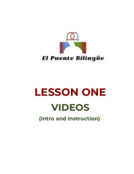 Preview of Saludos y Despedidas - Beginners Spanish Lesson 1 Videos
