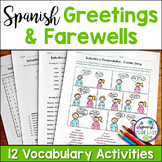 Saludos y Despedidas (Greetings and Farewells) Spanish Voc