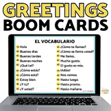 Greetings in Spanish Vocabulary Saludos y Despedidas Pract
