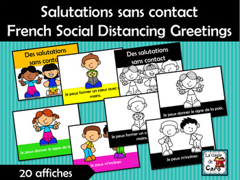 Salutations sans contact - French Social Distancing Greetings