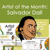 Salvador Dalí Artist of the Month Bulletin Board Display &