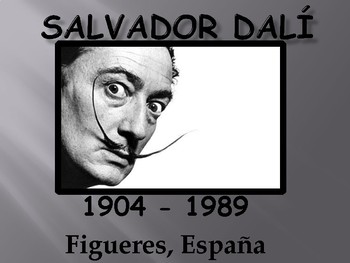 Preview of Salvador Dalí, a Spanish Artist (speaking and cultural activity)