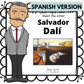 Preview of Salvador Dali Activities in Spanish- Salvador Dali Biografia - SPANISH VERSION
