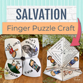 Salvation Finger Puzzle | Bible Craft |  Fortune Teller | 