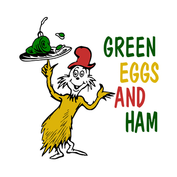 Sam I Am Green Eggs And Ham Svg, Dr Seuss Svg, Sam I Am Svg, Green Eggs Svg