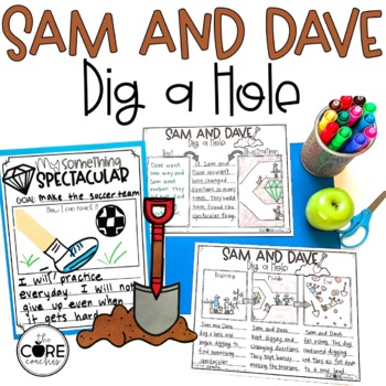 Preview of Sam and Dave Dig a Hole Read Aloud - Reading Activities - Reading Comprehension