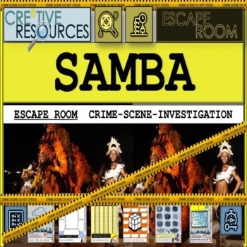 Preview of Samba Music Escape Room