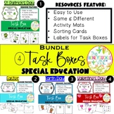 Same or Different Task Boxes Bundle Special Education Centers