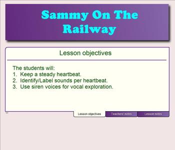 Preview of Sammy On The Railway-(Vocal Exploration Game/Activity)-SMARTBOARD/NOTEBOOK ED.