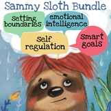 Social Emotional Learning Activities Bundle with Sammy Sloth