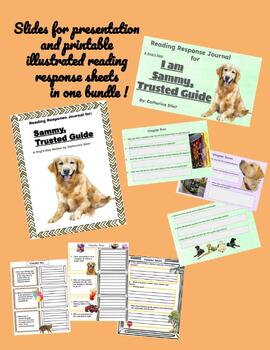 Preview of Sammy, Trusted Guide Google Slides and printable Reading Response Journal Bundle
