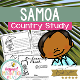 Samoa Country Study *BEST SELLER* Comprehension, Activitie