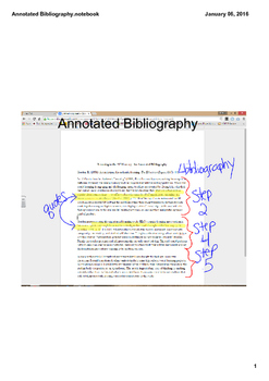 annotated bibliography microsoft word templet