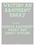 Sample Argument Essay & Essay Outline