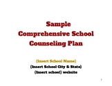 Sample Comprehensive School Counseling Plan