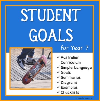 Preview of Student Education Goals for the Australian Curriculum - Year 7