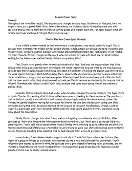 the hobbit essay introduction