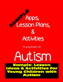 Sample: Lesson Ideas & Activities for Young Children with Autism