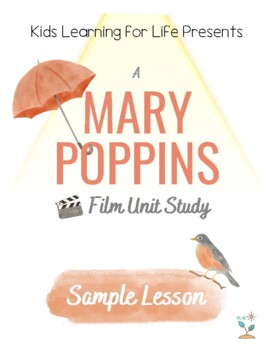 Preview of Sample Mary Poppins Film Unit Study