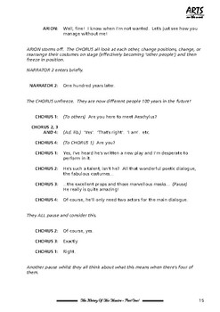 history of us in minutes play script