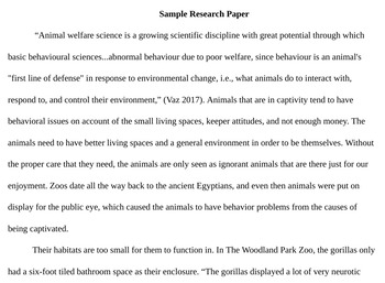 research question paper ideas