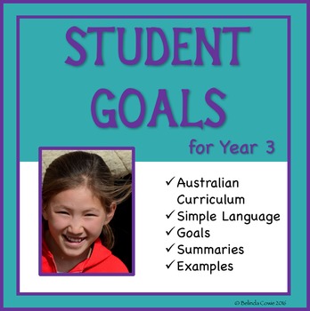 Preview of Student Education Goals for the Australian Curriculum - Year 3