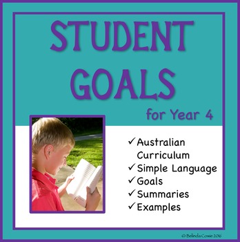 Preview of Student Education Goals for the Australian Curriculum - Year 4