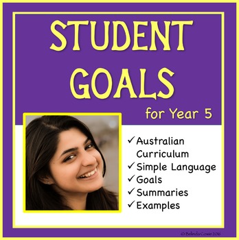 Preview of Student Education Goals for the Australian Curriculum - Year 5