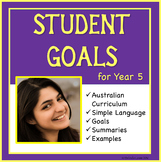 Student Education Goals for the Australian Curriculum - Year 5