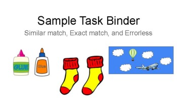 Preview of Sample Task Binder