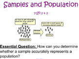 Samples and Population