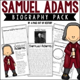 Samuel Adams Biography Unit Pack Research Project Revoluti